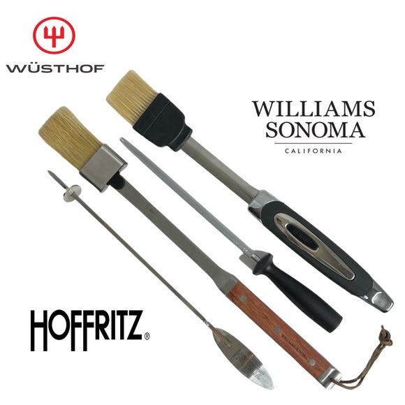 BBQ Bundle (4) Hoffritz Skewer Wusthof Knife Williams Sonoma BBQ Hoffritz BBQ - Picture 7 of 7